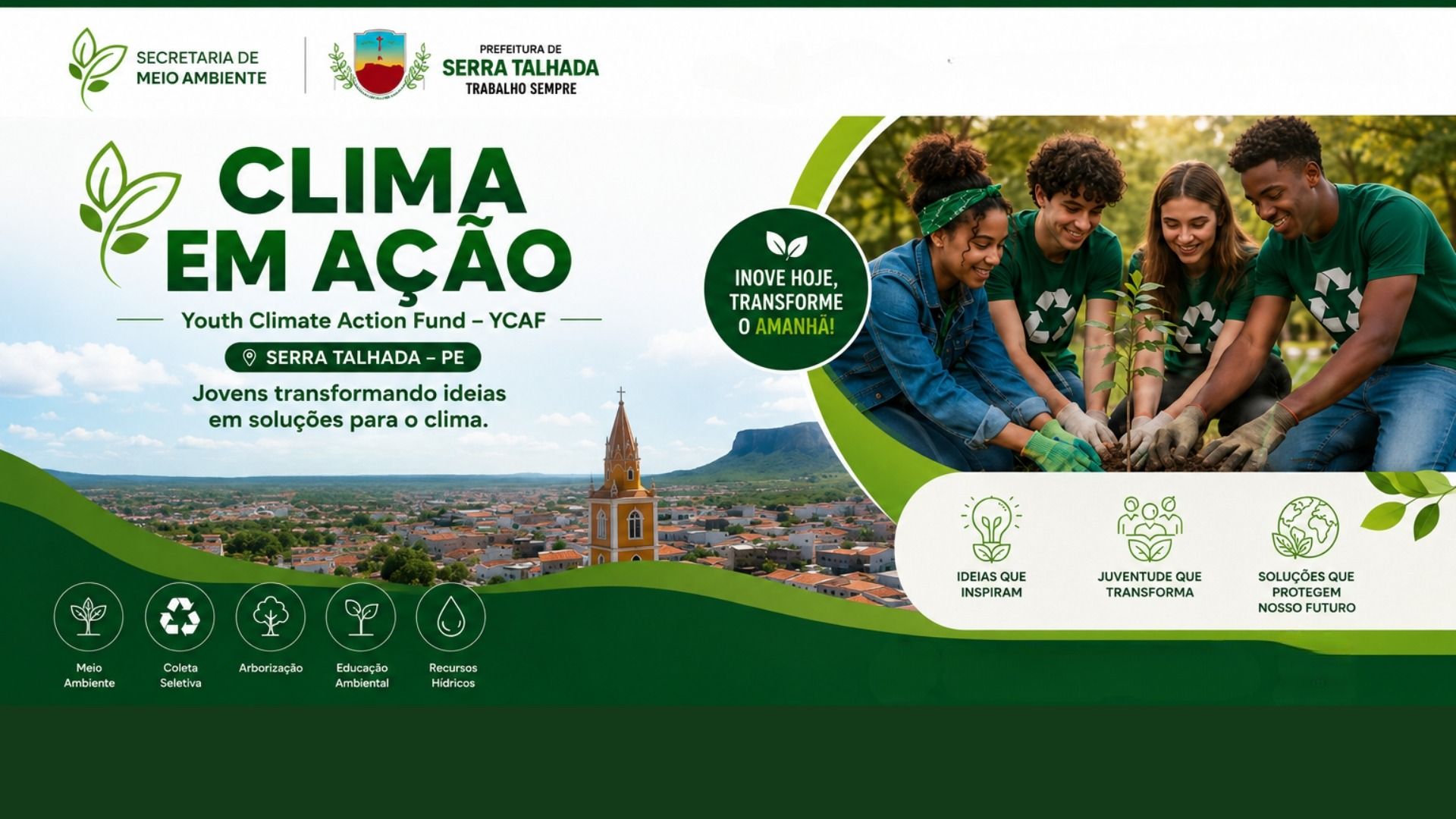 Clima em Ação - Banner Principal